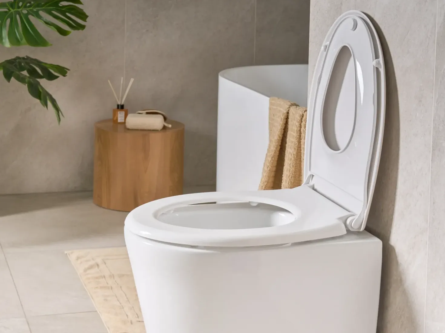 Sedile per WC FAGNANO Soft Close 2 in 1 Duroplastica Bianco