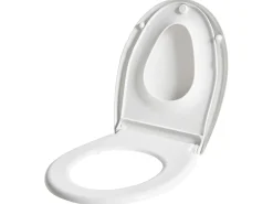 Sedile per WC FAGNANO Soft Close 2 in 1 Duroplastica Bianco