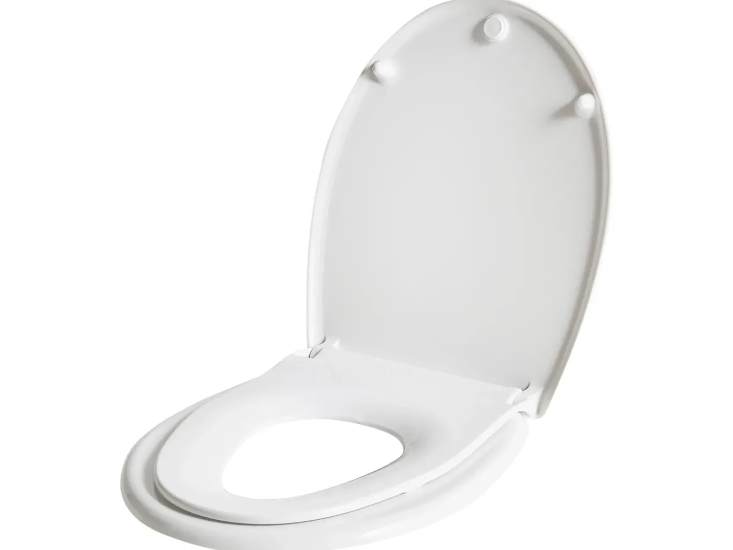 Sedile per WC FAGNANO Soft Close 2 in 1 Duroplastica Bianco