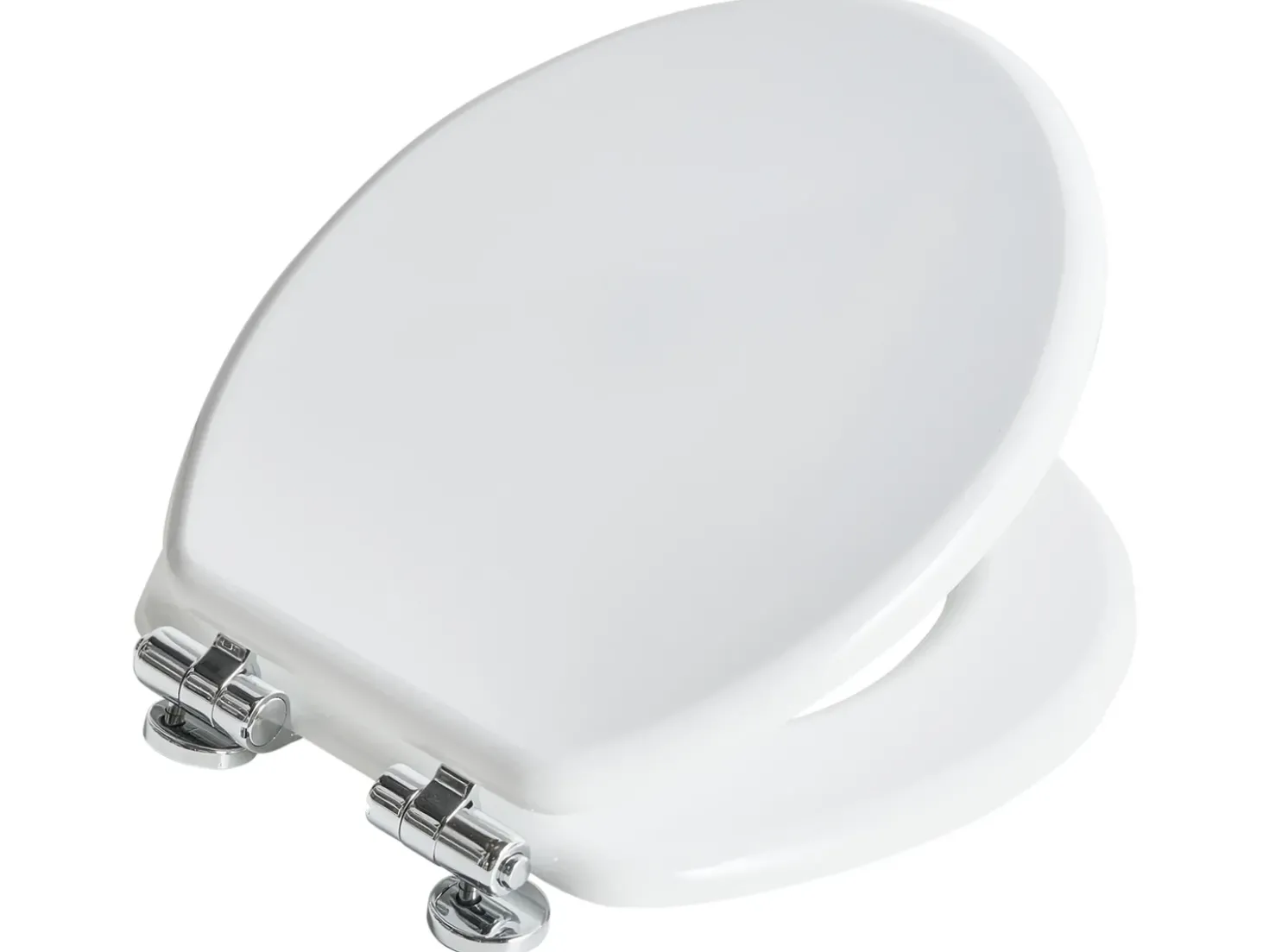Sedile per WC MAZARUNI Soft Close Fibra a media densità (MDF) Bianco