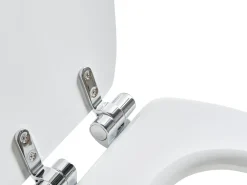 Sedile per WC MAZARUNI Soft Close Fibra a media densità (MDF) Bianco