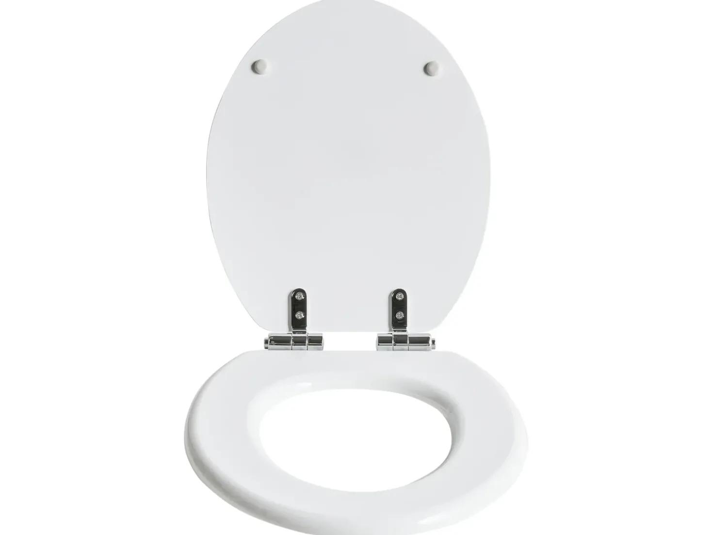 Sedile per WC MAZARUNI Soft Close Fibra a media densità (MDF) Bianco
