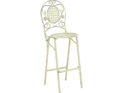 Set bar da giardino Pieghevole BIVIO Metallo Verde chiaro