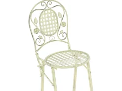 Set bar da giardino Pieghevole BIVIO Metallo Verde chiaro