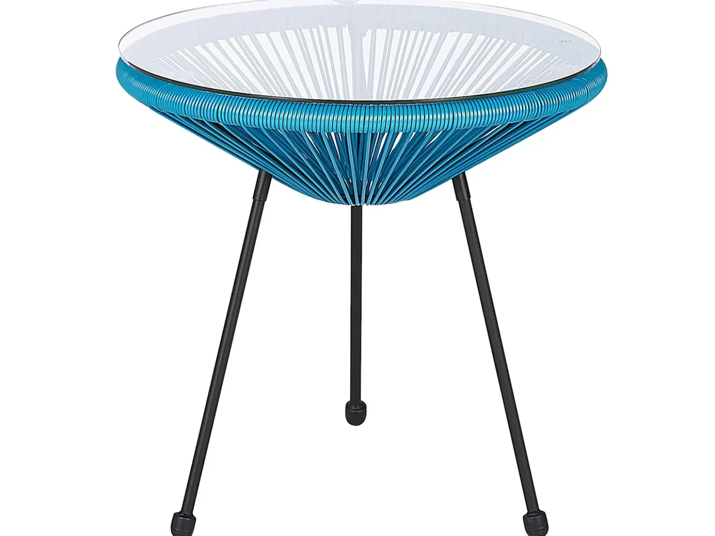 Set bistrot ACAPULCO II Rattan sintetico (PE) Blu