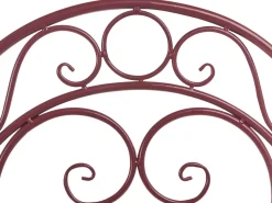 Set bistrot ALBINIA Metallo Bordeaux