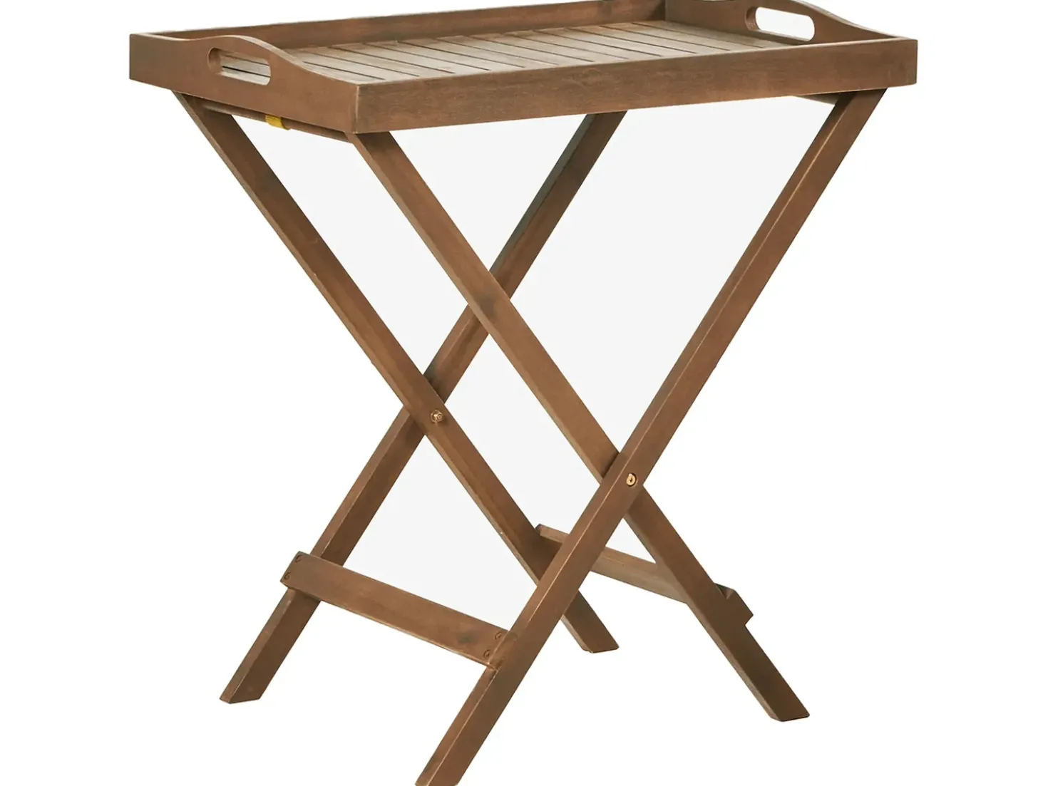 Set bistrot AMANTEA PREMIUM Legno d'acacia Rosso