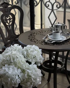 Set bistrot BOVINO Metallo Marrone scuro