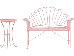 Set bistrot CAVINIA Metallo Rosa
