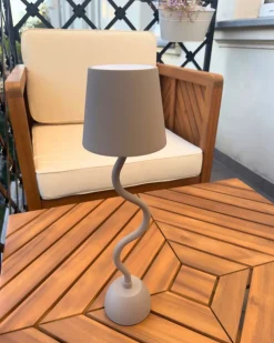 Set bistrot con cuscini BARATTI Legno d'acacia Marrone