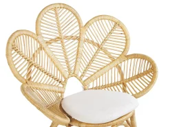 Set bistrot con cuscini FLORENTINE / LIMNI Rattan Beige