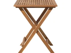 Set bistrot con cuscini FIJI Legno d'acacia Giallo