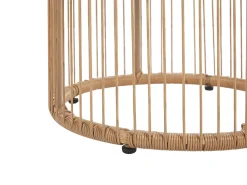 Set bistrot con cuscini LABICO Rattan sintetico (PE) Marrone chiaro