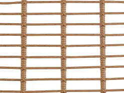 Set bistrot con cuscini LAURETO Rattan sintetico (PE) Naturale