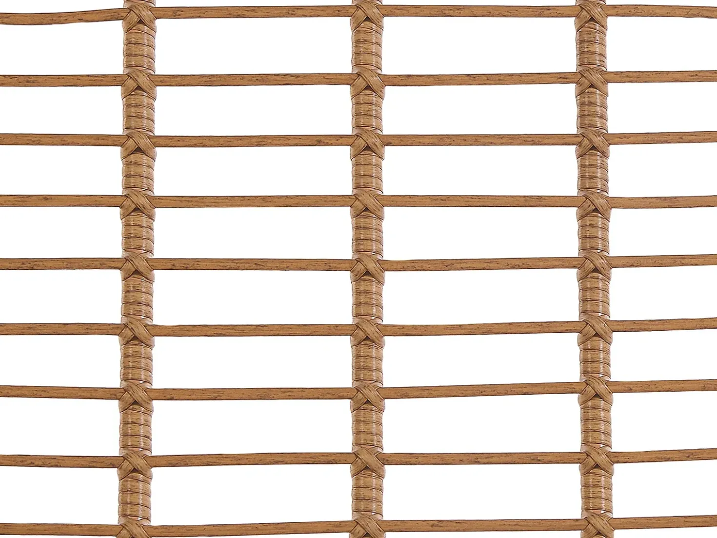 Set bistrot con cuscini LAURETO Rattan sintetico (PE) Naturale