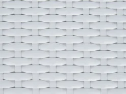 Set bistrot con cuscini MESYNA Rattan sintetico (PE) Bianco