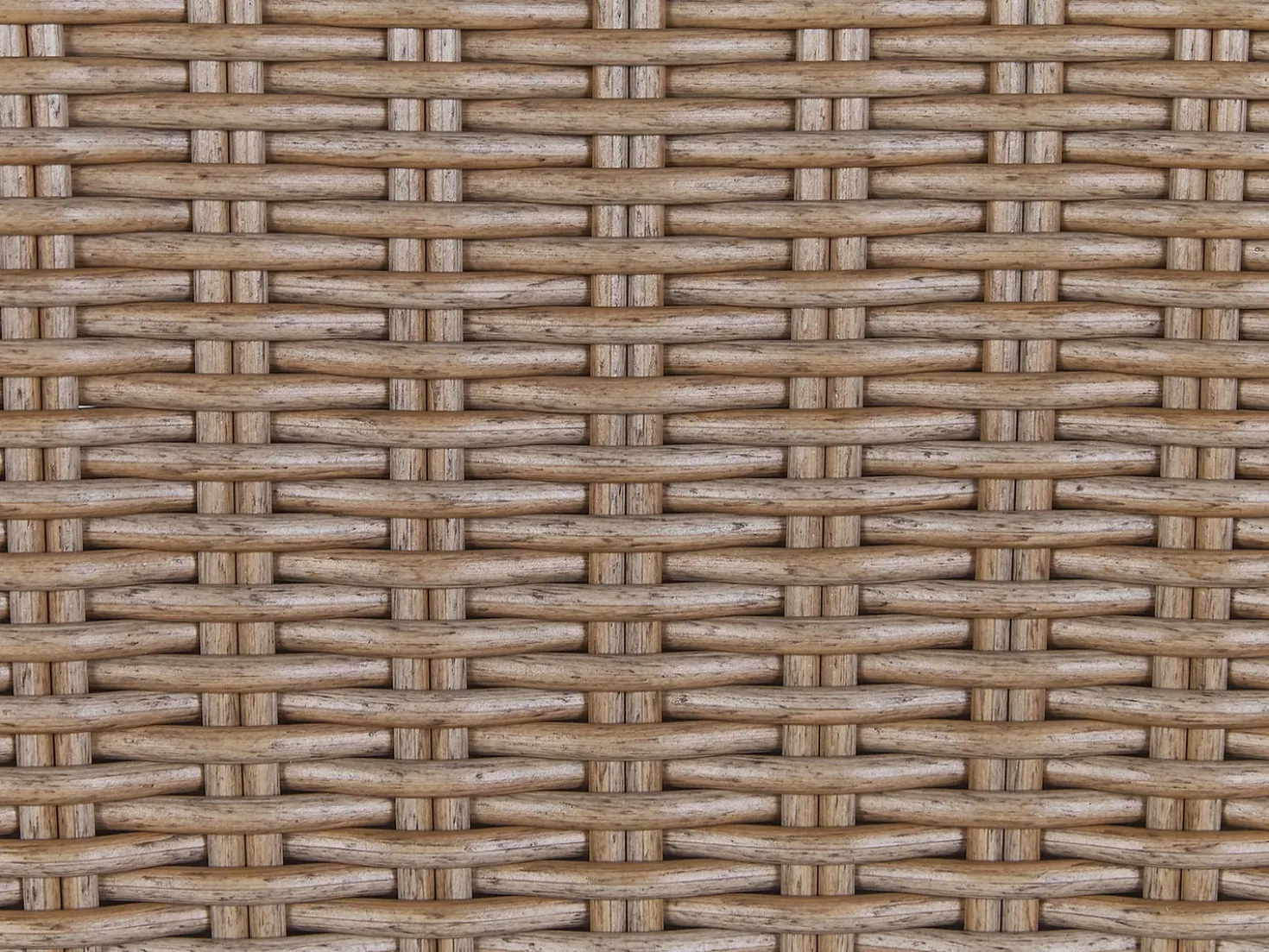 Set bistrot con cuscini ORTIGIA Rattan sintetico (PE) Beige chiaro Beige