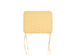 Set bistrot con cuscini Pieghevole FIJI Legno d'acacia Bianco