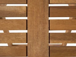 Set bistrot con cuscini Pieghevole FIJI Legno d'acacia Verde menta