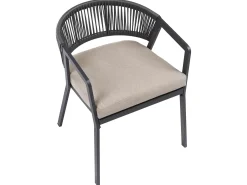 Set bistrot MUROS Metallo Grigio
