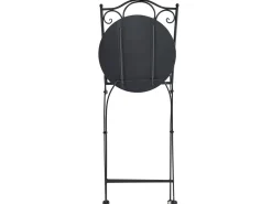 Set bistrot Pieghevole ADRANO Metallo Nero