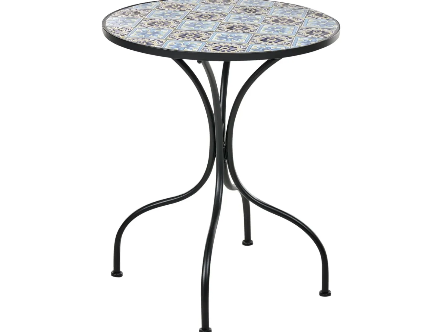 Set bistrot Pieghevole AGGIUS Metallo Nero