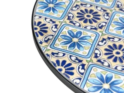 Set bistrot Pieghevole AGGIUS Metallo Nero