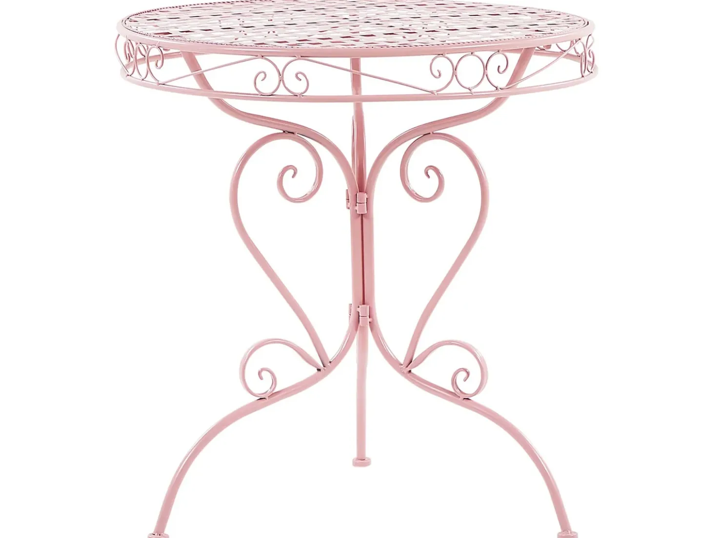 Set bistrot Pieghevole ALBINIA Metallo Rosa