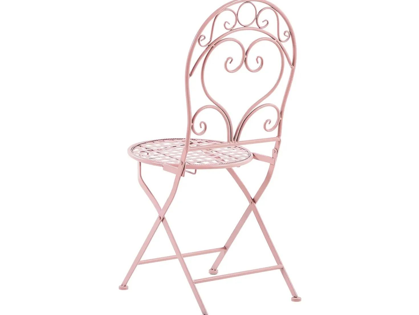 Set bistrot Pieghevole ALBINIA Metallo Rosa