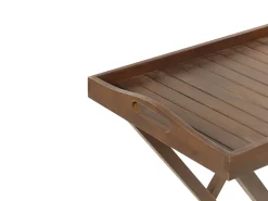 Set bistrot Pieghevole AMANTEA Legno d'acacia Marrone scuro
