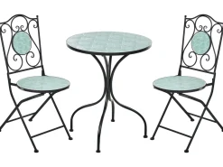 Set bistrot Pieghevole ANAPO Metallo Nero