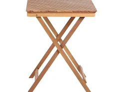 Set bistrot Pieghevole ARDORE Legno d'eucalipto Marrone