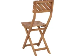 Set bistrot Pieghevole ARDORE Legno d'eucalipto Marrone