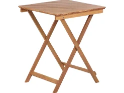 Set bistrot Pieghevole ARDORE Legno d'eucalipto Marrone