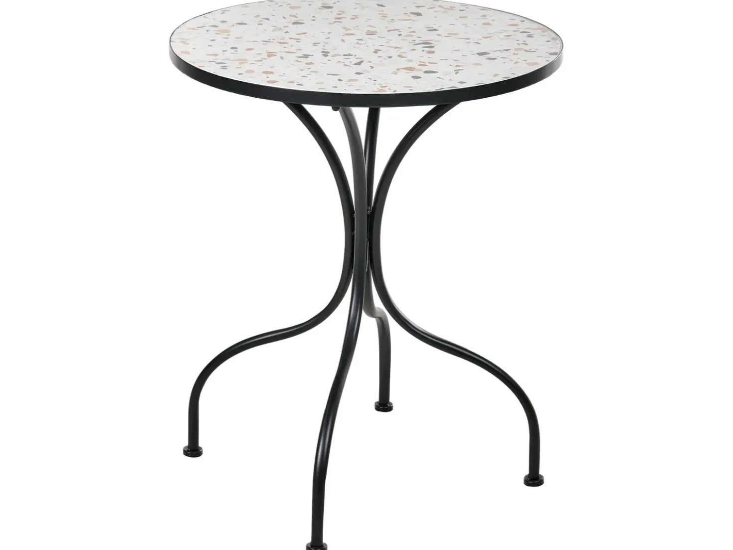 Set bistrot Pieghevole ARTENA Metallo Nero