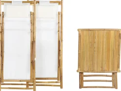 Set bistrot Pieghevole ATRANI/MOLISE Bambù Marrone chiaro