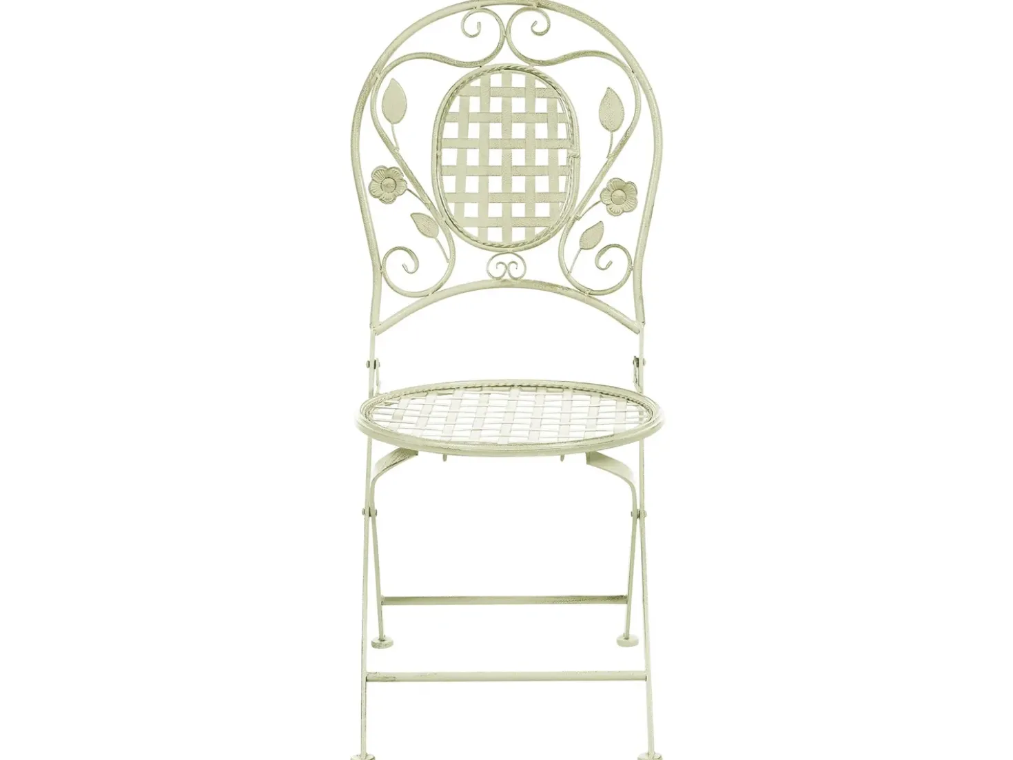 Set bistrot Pieghevole BIVIO Metallo Verde chiaro