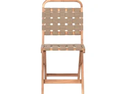 Set bistrot Pieghevole CALCIANO Legno di acacia certificato Marrone