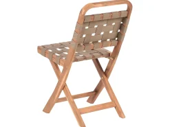 Set bistrot Pieghevole CALCIANO Legno di acacia certificato Marrone