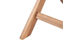 Set bistrot Pieghevole CALCIANO Legno di acacia certificato Marrone