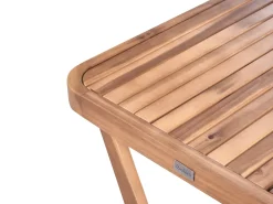 Set bistrot Pieghevole CALCIANO Legno di acacia certificato Marrone