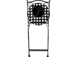 Set bistrot Pieghevole CASARIO Metallo Nero