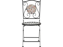 Set bistrot Pieghevole CASARIO Metallo Nero