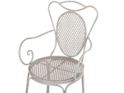 Set bistrot Pieghevole CILENTO Metallo Grigio
