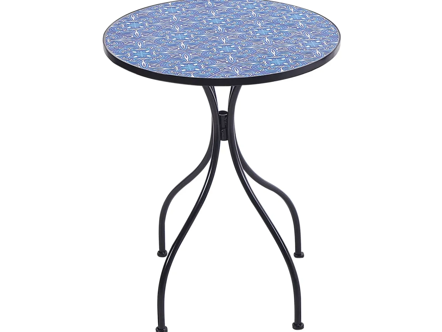Set bistrot Pieghevole CIGLIANO Metallo Nero