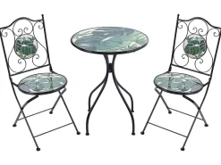Set bistrot Pieghevole COZZANA Metallo Nero