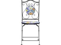 Set bistrot Pieghevole CORIANO Metallo Nero
