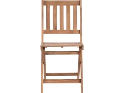 Set bistrot Pieghevole FEBBIO Legno di acacia certificato Marrone