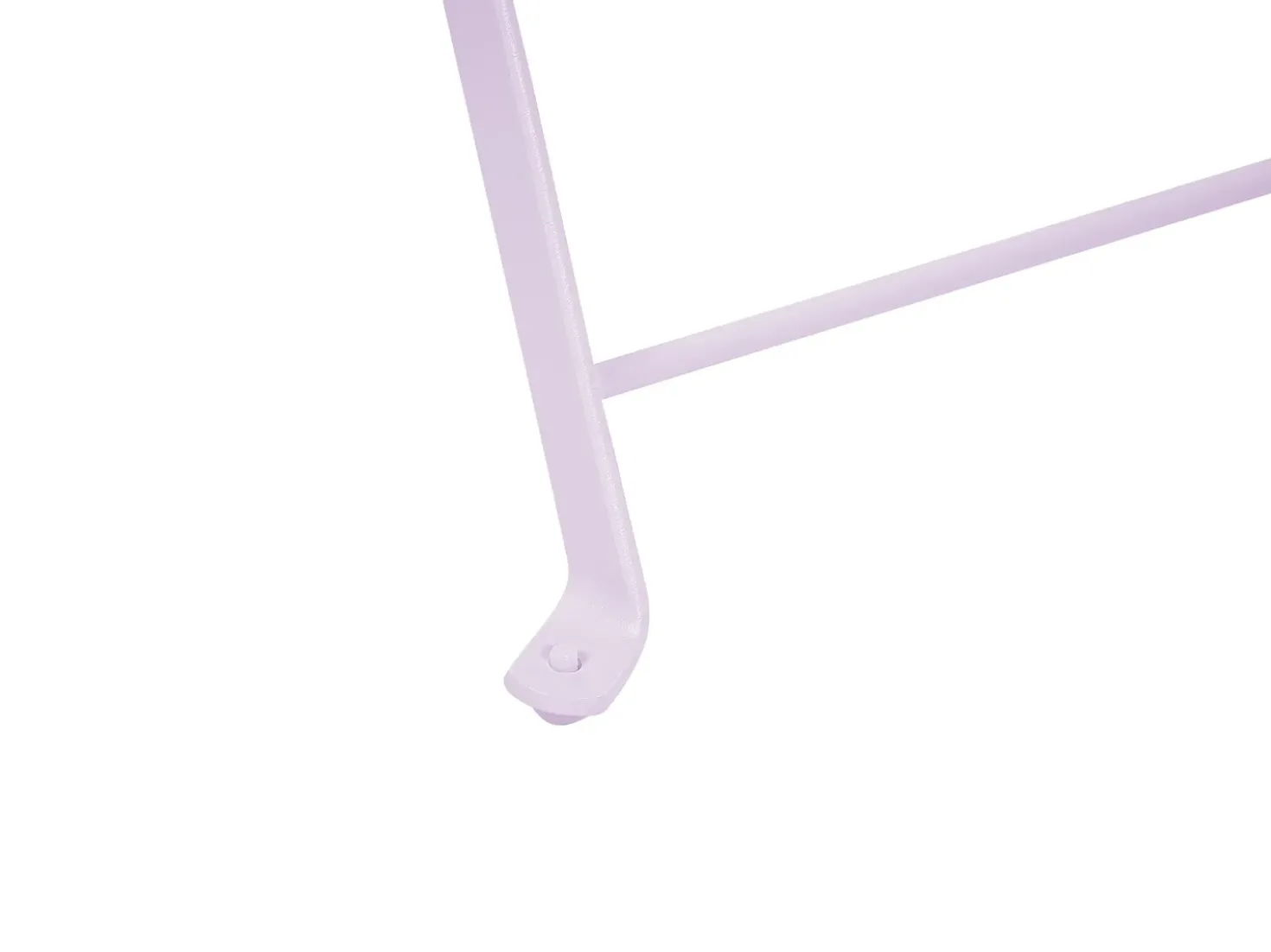 Set bistrot Pieghevole FIORI Metallo Viola