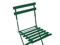 Set bistrot Pieghevole FIORI Metallo Verde scuro